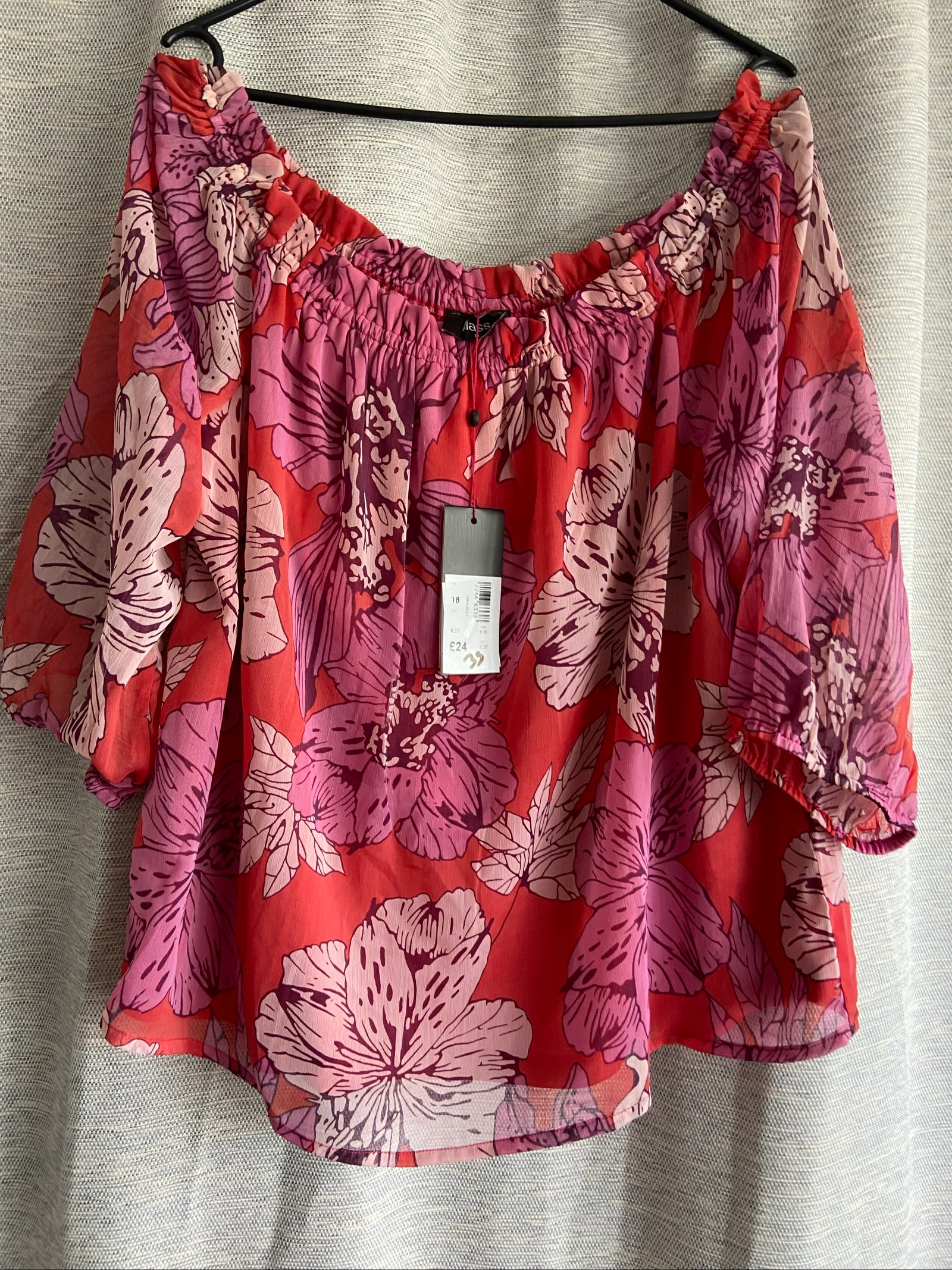Blouses epaules dénudées taille 18 (48)